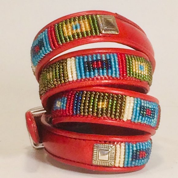 Brighton Beaded Western Native American Belt main image 14